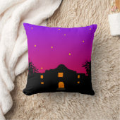 アラモの夕べ クッション (ブランケット)