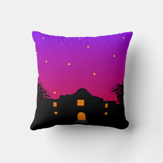 アラモの夕べ クッション (裏面)