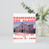 アラモを思い出#001 ポストカード (スタンド正面)