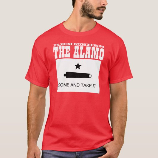 アラモを覚えて下さい Tシャツ (正面)