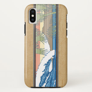 アラモアナハワイアンコアウフェイクッドサーフサイン iPhone X ケース