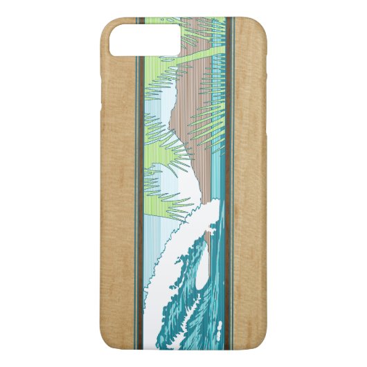 アラモアナハワイアンコアウフェイクッドサーフサイン Case-Mate iPhoneケース (裏面)