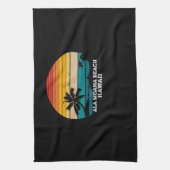 アラモアナビーチハワイギフト キッチンタオル (縦)
