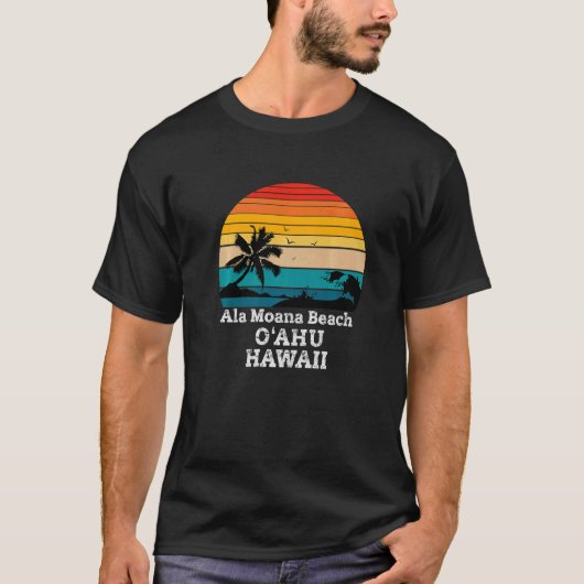 アラモアナビーチパークハワイ Tシャツ (正面)