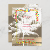 アラモアナ 出欠カード (正面/裏面)