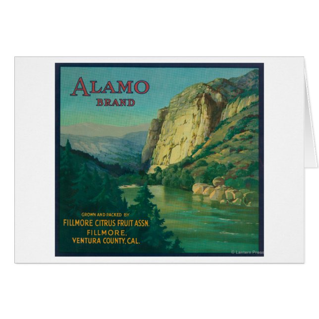 アラモオレンジラベルフィルモア、CA (正面横)