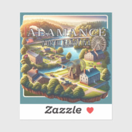 アラモゴルドニューメキシコ3インチビニールステッカー シール