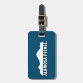 アラモサコロラドお願い ラゲッジタグ (正面縦)