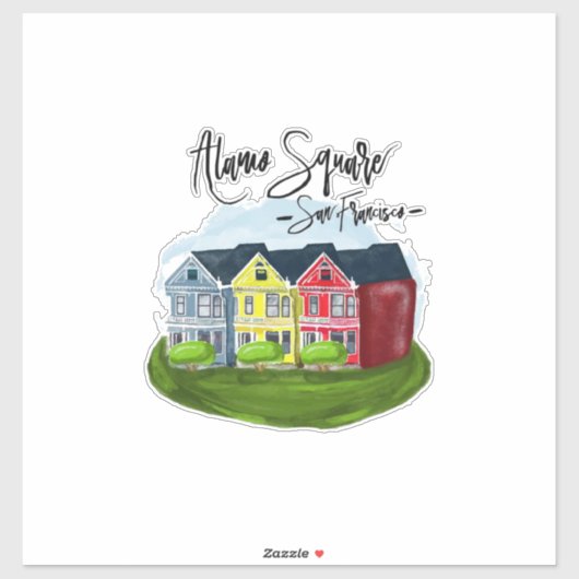 アラモスクエアサンフランシスコ シール (シート)