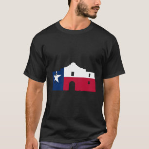 アラモテキサス州国旗サンアントニオ作戦を思い出す Tシャツ