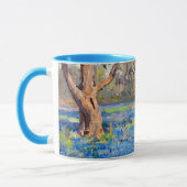 アラモハイツのブルーボンネットの分野， 1919 マグカップ (左)