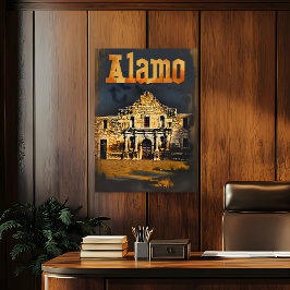 アラモヴィンテージ旅行 ポスター