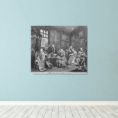 アラモードでの結婚 キャンバスプリント (インサイチュ (ウッドフロア))