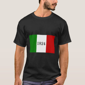 アラモ国旗1824年テキサス州革命独立 Tシャツ