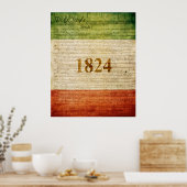 アラモ国旗 ポスター (キッチン)