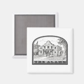 アラモ族：磁石 マグネット (正面/裏面)