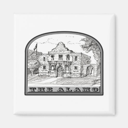 アラモ族：磁石 マグネット (正面)