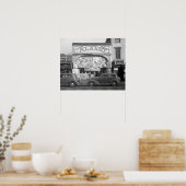 アラモ映画館, 1937.ヴィンテージ写真 ポスター (キッチン)