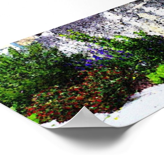 アラモ花 ポスター (角)