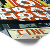 アラモ荷車を引くハウスオースティンテキサス州 ポスター (角)