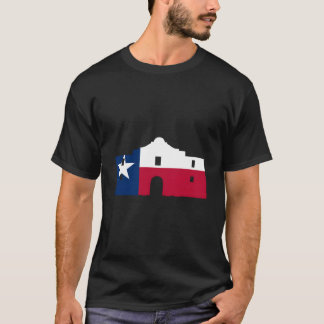 アラモ テキサス フラグ サンアントニオ ミッション Tシャツ