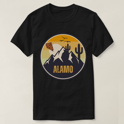 アラモ, ネバダ州 Tシャツ (デザイン正面)