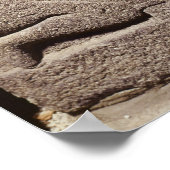 アララス王の息子を描いたレリーフ、 浮き彫り ポスター (角)