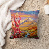 アララットインカラー装飾用クッション クッション (ブランケット)