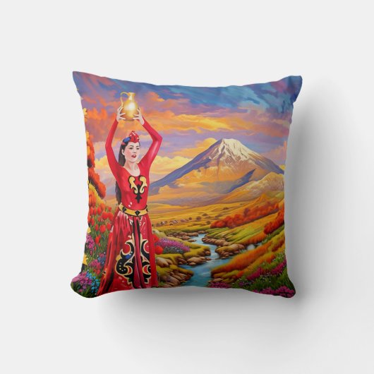 アララットインカラー装飾用クッション クッション (正面)