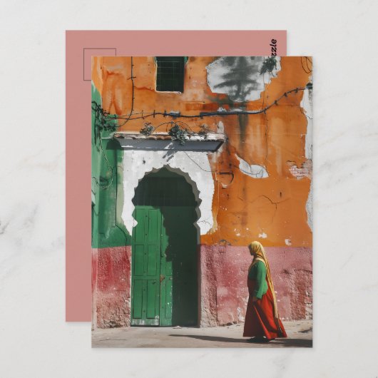 アララバットモロッコ ポストカード (正面/裏面)