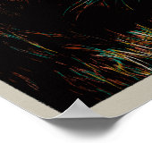 アラワレ国立公園ケニヤ産ライオン ポスター (角)