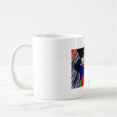 アランのヤマウズラのLapdanceのスケッチ コーヒーマグカップ (左)