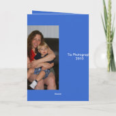 アランの父のデイカード カード (裏面)