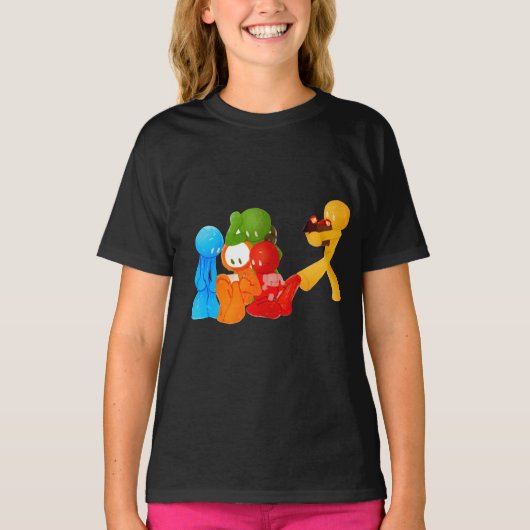 アランアニメーションベッカーおもしろい Tシャツ (正面)