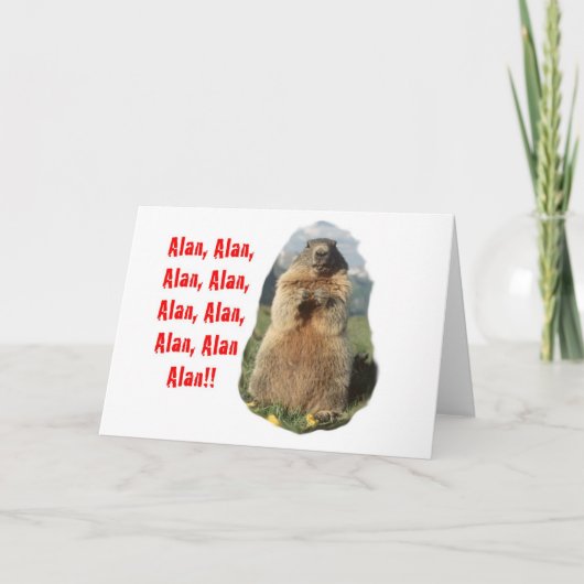 アランアランアラン カード (正面)