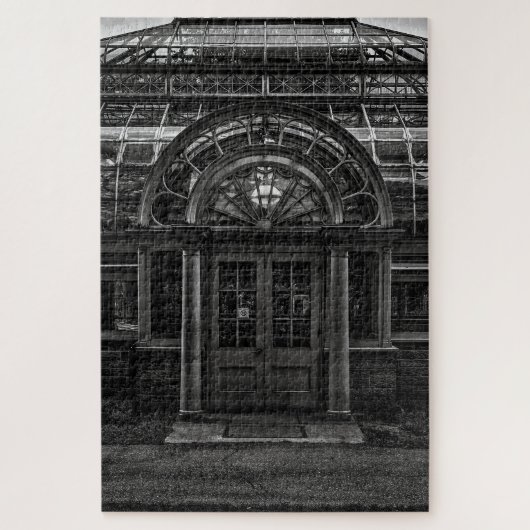 アランガーデンズコンサバトリーパームハウスNo 4 ジグソーパズル (縦)