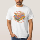 アランゲージアーツ先生モットシャツ Tシャツ (正面)