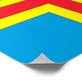 アランド諸島国旗 ポスター (角)