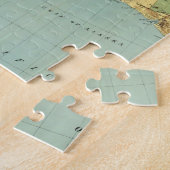 アランド・マクナリーのアラスカの地図 ジグソーパズル (側面)