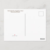 アラン島 ポストカード (裏面)