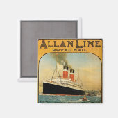 アラン線 マグネット (正面/裏面)