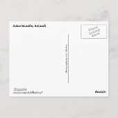 アラン諸島コラージュ ポストカード (裏面)