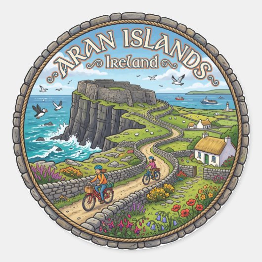 アラン諸島 アイルランド ラウンドシール (正面)