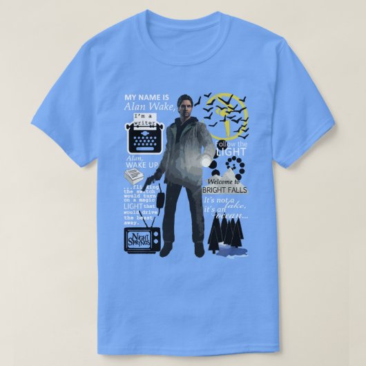 アラン・ウェイク Tシャツ (デザイン正面)