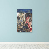 アラン・カプロウ – ジャックの遺産のアラン・カプロウ キャンバスプリント (インサイチュ (ウッドフロア))