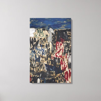 アラン・カプロウ – ジャックの遺産のアラン・カプロウ キャンバスプリント