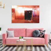 アラン・カプロー – 6つの部分で18の出来事 キャンバスプリント (インサイチュ (リビング))