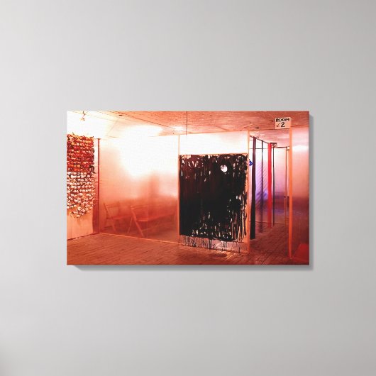 アラン・カプロー – 6つの部分で18の出来事 キャンバスプリント (正面)