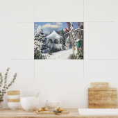 アラン・ギアナ「希望の翼」ポスター ポスター (キッチン)