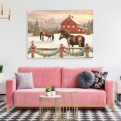 アラン・ギアナ「平和な牧草地」キャンバス印刷 キャンバスプリント (インサイチュ (リビング))